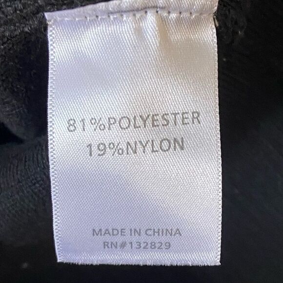 NWT L’Academie Rory Black Sweater Crew Scoop Size S - Picture 6 of 6